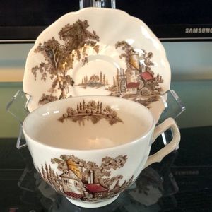 Old Mill cup and saucer